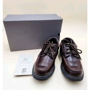 Hush Puppies Comfort Curve Shoes H18784 Dark Brown Mens Size 9